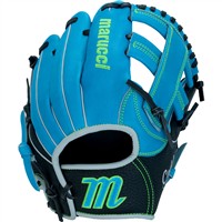Marucci Youth Caddo 11in Baseball Glove, Blue/Black