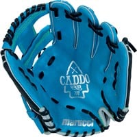 Marucci Youth Caddo 11.5in Baseball Glove, Blue/Black