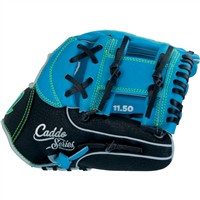 Marucci Youth Caddo 11.5in Baseball Glove, Blue/Black
