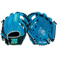 Marucci Youth Caddo 11.5in Baseball Glove, Blue/Black