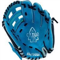 Marucci Caddo Youth 12in Baseball Glove, Blue/Black