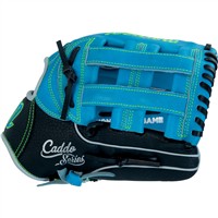 Marucci Caddo Youth 12in Baseball Glove, Blue/Black
