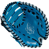 Marucci Youth Caddo 12in 1st Base Baseball Glove, Blue/Black