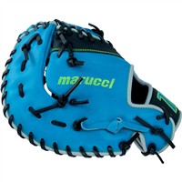 Marucci Youth Caddo 12in 1st Base Baseball Glove, Blue/Black