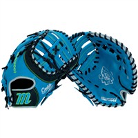Marucci Youth Caddo 12in 1st Base Baseball Glove, Blue/Black
