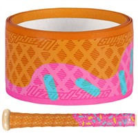 Lizard Skins DSP Ultra Outburst 0.5mm Bat Grip, Pink/Blue