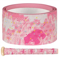 Lizard Skins DSP Ultra Outburst 0.5mm Bat Grip, Pink/White