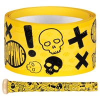 Lizard Skins DSP Ultra Outburst 0.5mm Bat Grip, Yellow/Black