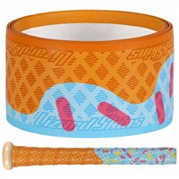 Lizard Skins DSP Ultra Outburst 1.1mm Bat Grip, Blue/Yellow