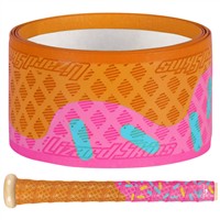 Lizard Skins DSP Ultra Outburst 1.1mm Bat Grip, Pink/Blue