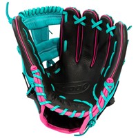 Wilson Excluisvie A1000 1786 11.5 Baseball Glove, Black/Pink