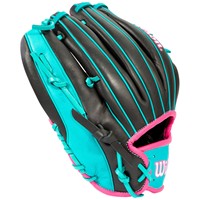 Wilson Excluisvie A1000 1786 11.5 Baseball Glove, Black/Pink