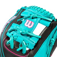 Wilson Excluisvie A1000 1786 11.5 Baseball Glove, Black/Pink