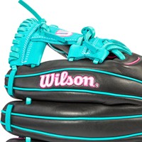 Wilson Excluisvie A1000 1786 11.5 Baseball Glove, Black/Pink