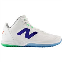 New Balance Men's Ohtani 1 Baseball Turf Shoes, White/Navy