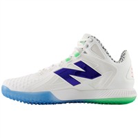 New Balance Men's Ohtani 1 Baseball Turf Shoes, White/Navy