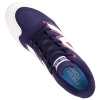 New Balance Mens 3000v7 Metal Baseball Cleats, White/Red/Blue