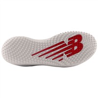 New Balance Men's 3000V7 Turf Baseball Shoes, White/Red/Blue
