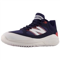 New Balance Men's 3000V7 Turf Baseball Shoes, White/Red/Blue