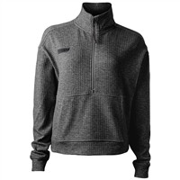 Evoshield Womens Half Zip Jacquard Pullover, Black