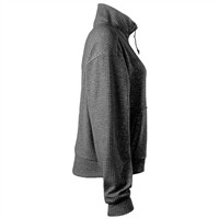 Evoshield Womens Half Zip Jacquard Pullover, Black