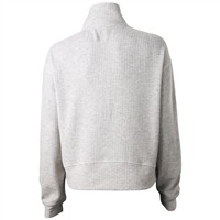 Evoshield Womens Half Zip Jacquard Pullover, Grey