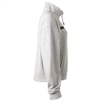 Evoshield Womens Half Zip Jacquard Pullover, Grey