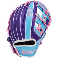 Wilson A2K 1786 11.5 Baseball Glove, Purple