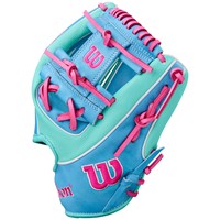 Wilson A2K 1975 SuperSkin 11.75 Baseball Glove, Green/Blue
