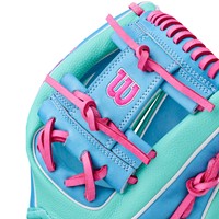 Wilson A2K 1975 SuperSkin 11.75 Baseball Glove, Green/Blue