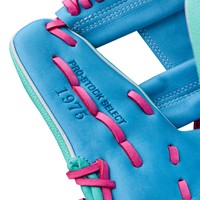 Wilson A2K 1975 SuperSkin 11.75 Baseball Glove, Green/Blue