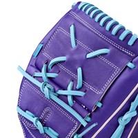 Wilson A2K B75 SuperSkin 12.75 Baseball Glove, Purple