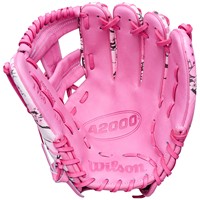 Wilson A2000 1786 SuperSkin 11.5 Baseball Glove, Pink/White