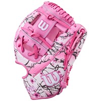 Wilson A2000 1786 SuperSkin 11.5 Baseball Glove, Pink/White