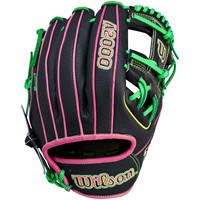 Wilson A2000 1975 SuperSkin 11.75 Baseball Glove, Black/Pink