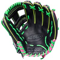 Wilson A2000 1975 SuperSkin 11.75 Baseball Glove, Black/Pink