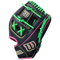 Wilson A2000 1975 SuperSkin 11.75 Baseball Glove, Black/Pink