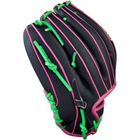 Wilson A2000 1975 SuperSkin 11.75 Baseball Glove, Black/Pink