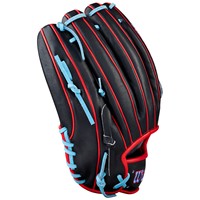 Wilson A2000 B25 12.25 Baseball Glove, Black/Red