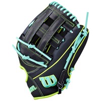 Wilson A2000 1750 SuperSkin 12.5 Baseball Glove, Black/Yellow