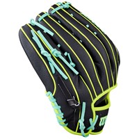 Wilson A2000 1750 SuperSkin 12.5 Baseball Glove, Black/Yellow