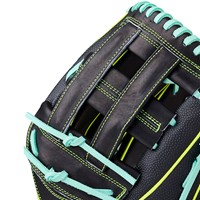 Wilson A2000 1750 SuperSkin 12.5 Baseball Glove, Black/Yellow