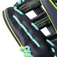 Wilson A2000 1750 SuperSkin 12.5 Baseball Glove, Black/Yellow