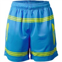 Victus Mens Mesh Crayon Shorts, Light Blue
