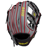 Wilson Youth A450 11.5 Baseball Glove, Grey/Black