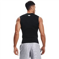 Under Armour HeatGear ARMR Short Sleeve Shirt, Black/White