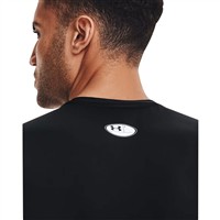 Under Armour HeatGear ARMR Short Sleeve Shirt, Black/White