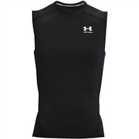 Under Armour HeatGear ARMR Short Sleeve Shirt, Black/White