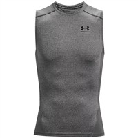 Under Armour HeatGear ARMR Short Sleeve Shirt, Grey/Black