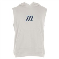 Marucci Mens Leadoff Sleeveless Hoodie, Grey